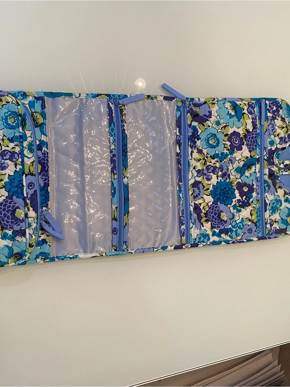 Vera Bradley Travel Organizer Set - Hanging Travel Organizer & Cosmetic